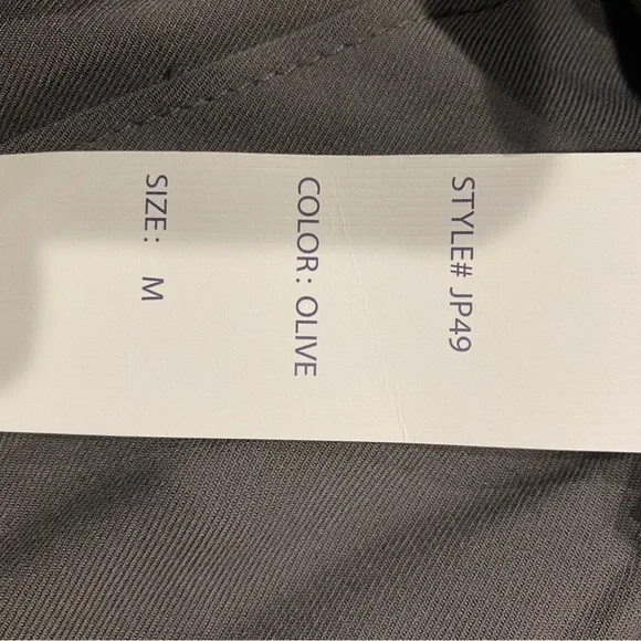 Ci Sono Charcoal Drawstring Trousers NWT Medium - Picture 4 of 5